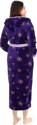 Miniatura 2 de NY Threads Bata de baño afelpada con capucha para mujer