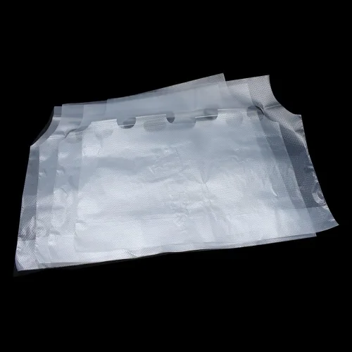 Miniatura 3 de FERENLI 500 bolsas de embalaje de plástico con mango transparente para bebidas, tiendas, comedores, portátiles, bebidas, leche, jugo, agua