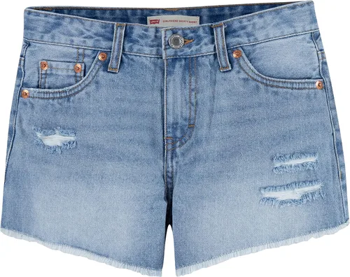Miniatura 44 de Levi's Kids Girls Girlfriend Fit Short Shorts (Niños grandes)