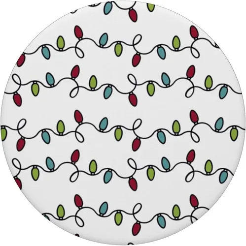 Miniatura 3 de Lindo patrón de Navidad navideño vintage luces PopSockets intercambiables PopGrip