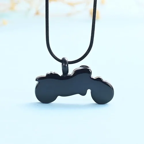 Miniatura 23 de Imrsanl Joyería de cremación para cenizas, motocicleta, automóvil pequeño, collar de urna de tractor para cenizas para hombres, recuerdo