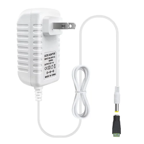 Miniatura 30 de Fuente de alimentación de 12 V, fuente de alimentación de 12 voltios 3A 36 W CC con interruptor de encendido y apagado, adaptador de corriente LED