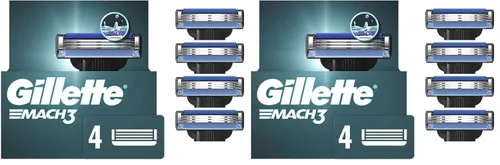 Miniatura 10 de Gillette Mach3 - Cuchillas de repuesto para hombre, el embalaje puede variar, fresco, 4