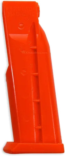 Miniatura 28 de American Safety Trainers - Revistas de entrenamiento de polímero sólido no funcionales, color naranja resplandeciente, fabricado en Estados Unidos