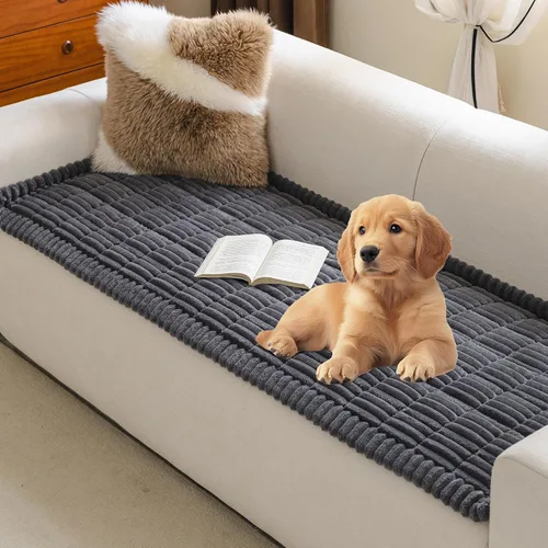 MYSKY HOME Fundas para sofá de 3 cojines, aptas para mascotas, funda para sofá para perros, fundas para sofá para mascotas lavables, fundas de sofá