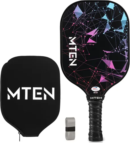 Miniatura 23 de Pickleball Paddles Set of 2 or 4, or Single Paddle – USAPA Approved Fiberglass Surface Pickleball Rackets Set for Men & Women azul (blue*1)