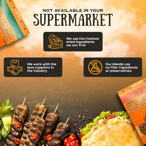 Miniatura 7 de Spice Cartel Shawarma libanés. Mezcla artesanal de hierbas y especias inspirada en el Líbano. Dale vida a tu pollo con este delicioso adobo. Bolsa