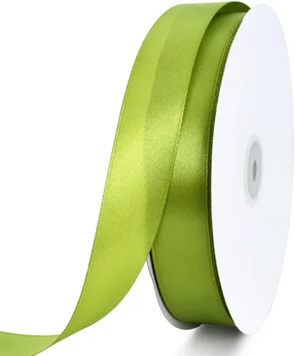 Miniatura 93 de TONIFUL 1-1/2 Pulgadas (40mm) x 100 Yardas de Cinta de Satén Verde Oscuro Ancha de Tela Sólida para Envolver Regalos, Cinta para Silla, Cinta