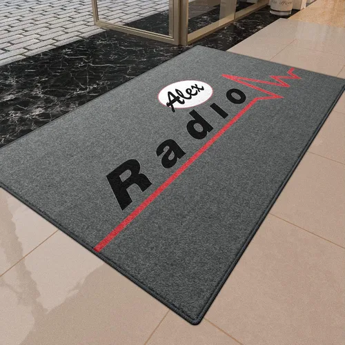 Miniatura 11 de Tapetes personalizados para interiores y exteriores, tapete de suelo con logotipo personalizado, tapete comercial con respaldo de goma