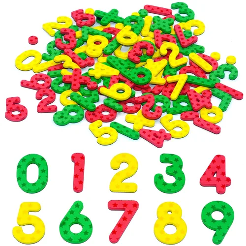 Miniatura 2 de SpriteGru 102 números magnéticos para la educación básica de matemáticas matemáticas (fondo de estrellas)