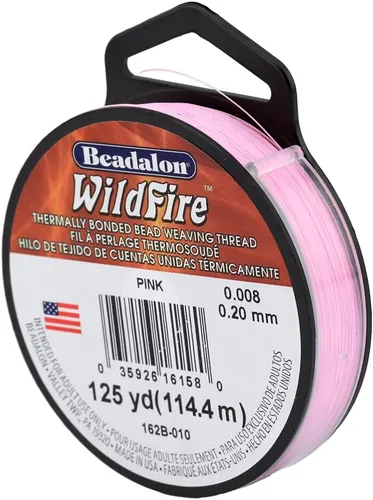 Miniatura 22 de Beadalon Wildfire Ultra - Beading Thread, Beading Supplies for Crafters, Jewelry Makers, Beaders. Braided Fishing Line