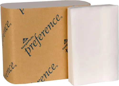 Preference - Papel higiénico entrelazado de 2 capas de GP PRO (Georgia-Pacific), 10101, 400 hojas por paquete, 60 paquetes por caja, color blanco