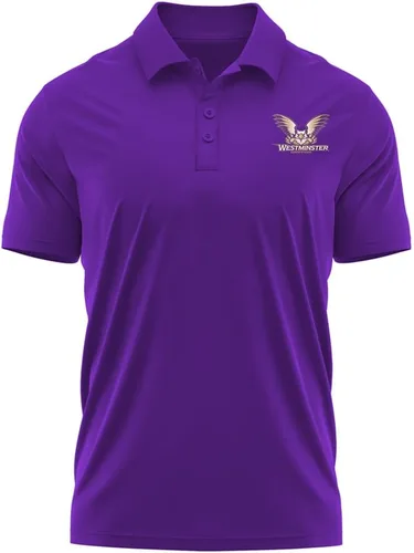 Miniatura 204 de Camisa polo deportiva oficial de la NCAA Collegiate para hombre, colección con logotipo en el pecho izquierdo