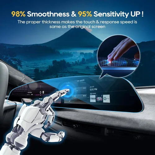 Miniatura 3 de LFOTPP Protector de pantalla para pantalla táctil Lucid Air 2022 2023 2024 2025 de plástico Lucid Air 2022-2025