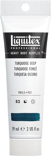 Miniatura 168 de Liquitex Pintura Acrílica Profesional de Cuerpo Pesado, Tubo de 2 oz (59ml), Rojo Fluorescente