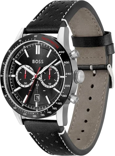 Miniatura 2 de BOSS Allure Reloj de cuarzo cronógrafo de acero inoxidable para hombre, resistente al agua