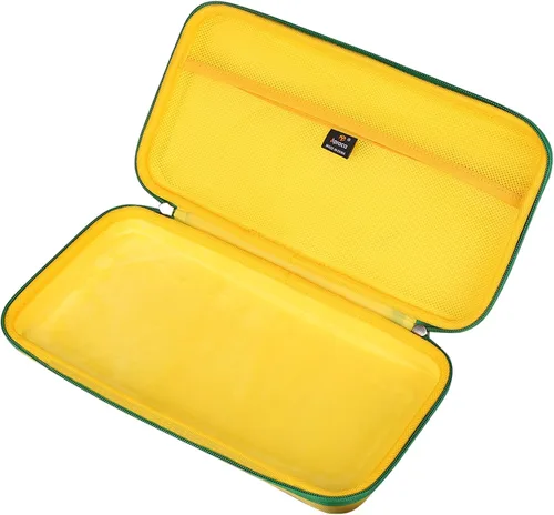 Miniatura 2 de Aproca Funda compatible con el kit de fabricación de pulseras de la amistad, bolsa portátil de almacenamiento para accesorios, color amarillo