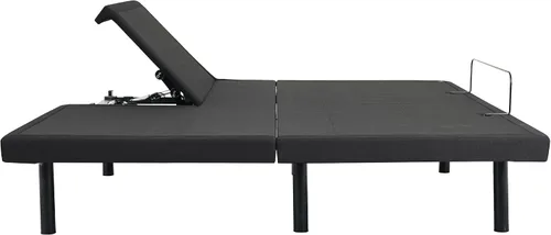 Miniatura 5 de Ergomotion Duetto - Cama ajustable con parte superior dividida, elevación de cabeza independiente, gravedad cero, anti-ronquidos, iluminación debajo