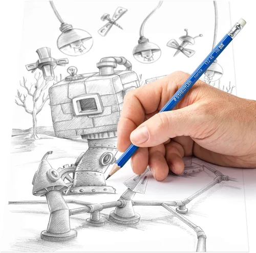 Miniatura 7 de STAEDTLER Norica #2 HB Lápices de clase con gomas de borrar, juego de suministros escolares de 144 unidades, plomo resistente a la rotura, lápices