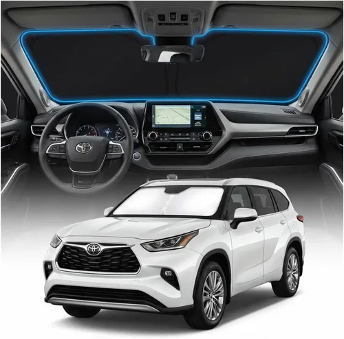 Miniatura 41 de Cubierta para parabrisas para BMW X1 E84 – Ajuste personalizado X1 E84 Accesorios 2016-2024 2025 Parasol plegable protección UV y escudo térmico