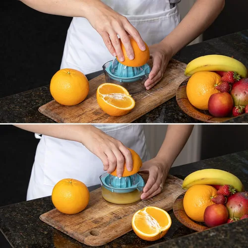 Miniatura 4 de Better Houseware Exprimidor manual de frutas y limón, naranja y lima, exprimidor de frutas, antideslizante y fácil de usar, de alta calidad, apto