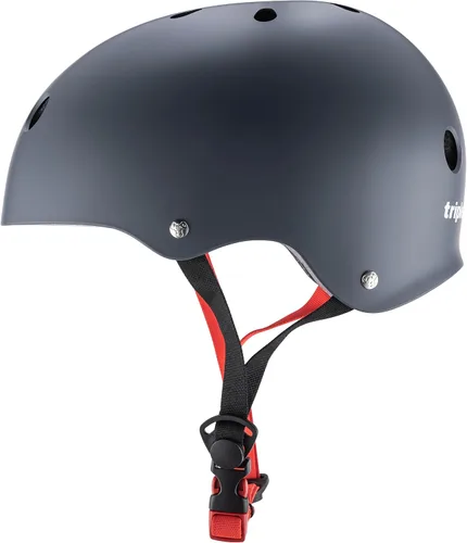 Miniatura 3 de Triple Eight Casco de bicicleta y monopatín con doble certificación Gun Matte