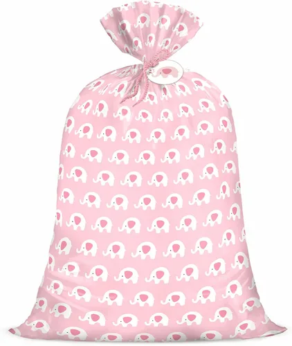 Miniatura 12 de WRAPAHOLIC Bolsa de regalo de plástico grande de 56 pulgadas, globo colorido con diseño de confeti para cumpleaños, fiestas o celebraciones de 1