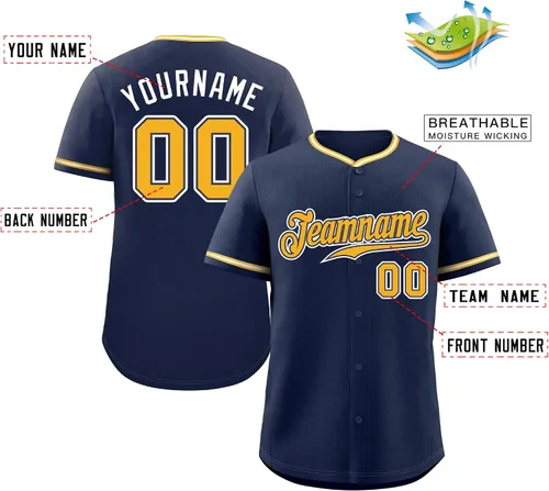 Miniatura 58 de Camisetas deportivas de jersey de béisbol personalizadas, nombre del equipo, número de logotipo, regalo para fanáticos adultos y jóvenes
