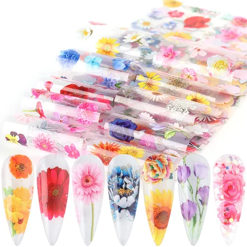 Miniatura 42 de Calcomanías de arte de uñas para el día de San Valentín, calcomanías de transferencia de arte de uñas, suministros de uñas, labios rosas, corazón