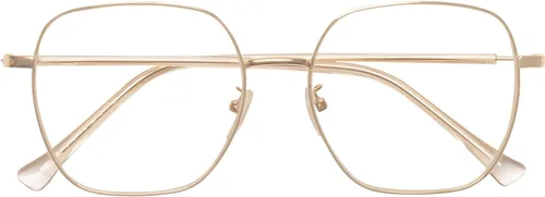 Miniatura 8 de Gafas de lectura cuadradas de gran tamaño para mujer, lectores grandes con bloqueo de luz azul, lentes de metal antifatiga ocular