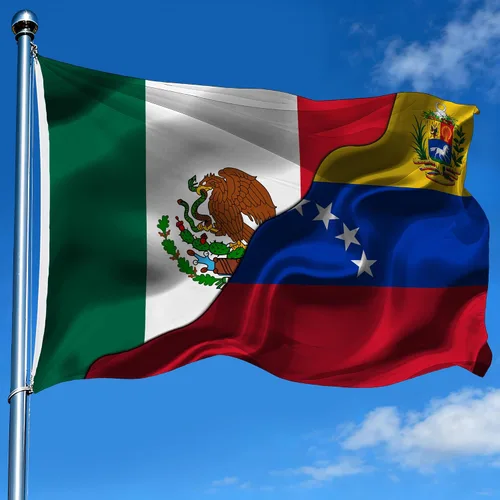 Miniatura 11 de Banderas de México, Mexicano y El Salvador de El Salvador, de 2 x 3 pies, impresas a doble cara con 2 ojales de latón, bandera decorativa