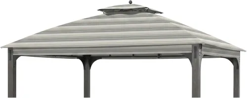 Miniatura 12 de Garden Winds Toldo de repuesto duradero 350 compatible con Shadow Creek de 10 x 12 pies modelo L-GZ1140PST - Palm