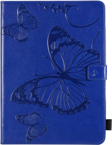 Miniatura 10 de Funda tipo folio para iPad Pro de 11 pulgadas 2018-2022, iPad Air de 11 pulgadas y 10.9 pulgadas, Techcircle Butterfly en relieve, funda inteligente
