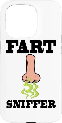 Miniatura 14 de Fart Sniffer Shirt, Gross Dad Joke Shirt, Weird Funny Fart Case for iPhone 17