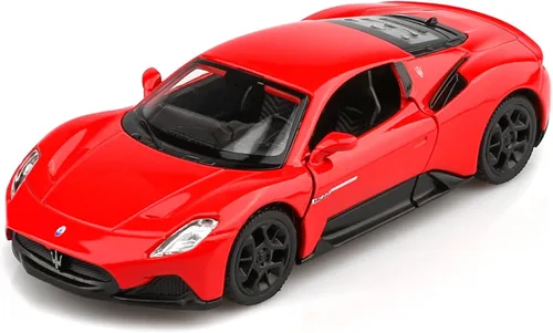 TOKAXI Maserati MC20 escala 1/36 modelo de auto fundido a presión, vehículos de juguete de tracción trasera, regalos de autos para niños y niñas