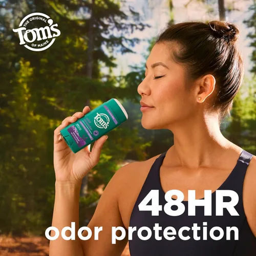 Miniatura 3 de Tom's of Maine Wild Lavender - Desodorante natural para hombres y mujeres, sin aluminio, sin fragancias, tintes ni conservantes artificiales, sin