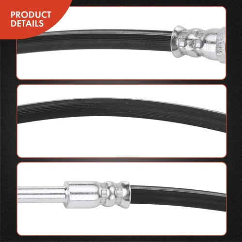 Miniatura 5 de A-Premium Manguera hidráulica de freno delantero compatible con los modelos Chevy, GMC, Buick y Saturn - Enclave 2008-2017, Traverse 2009-2017