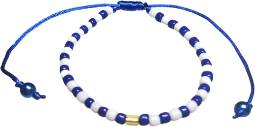 Miniatura 4 de Hecho a mano contra el mal de ojo orishas joyería de protección Ilde elástico elástico ajustable con cuentas unisex amuleto pulsera conjunto