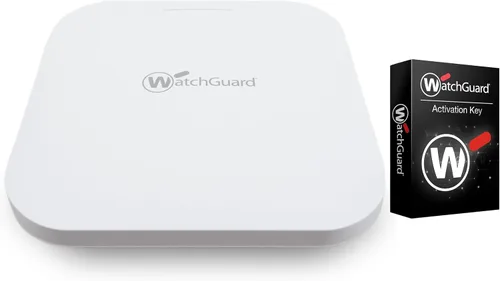 WatchGuard AP432 - Punto de acceso Wi-Fi 6 - 802.11ax - Seguridad WPA3 - Radio 4x4, 8 antenas internas - Incluye licencia estándar de gestión Wi-Fi