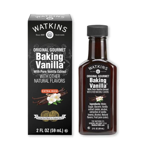 Miniatura 36 de Watkins Extracto orgánico de almendra pura, sin OMG, Kosher, botella de 2 onzas, 1 paquete