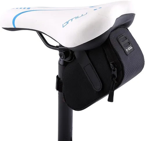 Miniatura 2 de Bolsa de asiento, almacenamiento de asiento de ciclismo, bolsa ligera con apertura con cremallera, paquete de almacenamiento debajo del asiento