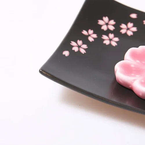 Miniatura 7 de Soporte de cerámica japonesa hecho a mano para incienso o quemador de incienso, bandeja única para recoger cenizas y regalo decorativo, decoración