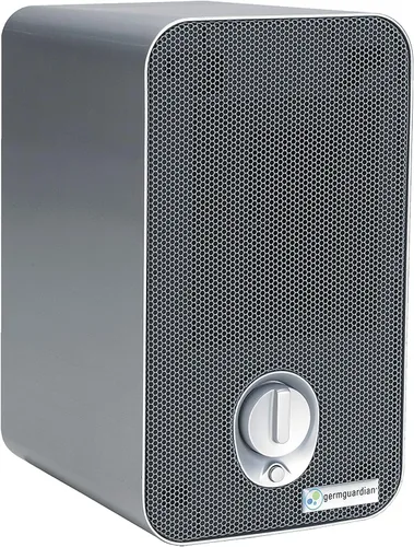 Sistema de limpieza de aire GermGuardian 3 en 1 con filtro HEPA, desinfectante UV-C, reducción de alérgenos y olores, purificador de aire portátil.