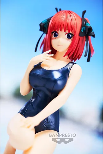 Miniatura 8 de Banpresto - La película de quintillizos por excelencia - Nino Nakano (estilo escolar ver.), Figura de Bandai Spirits Celestial vivi