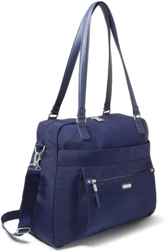 Miniatura 4 de Baggallini Overnight Expandable Laptop Tote with RFID Phone Wristlet Azul marino