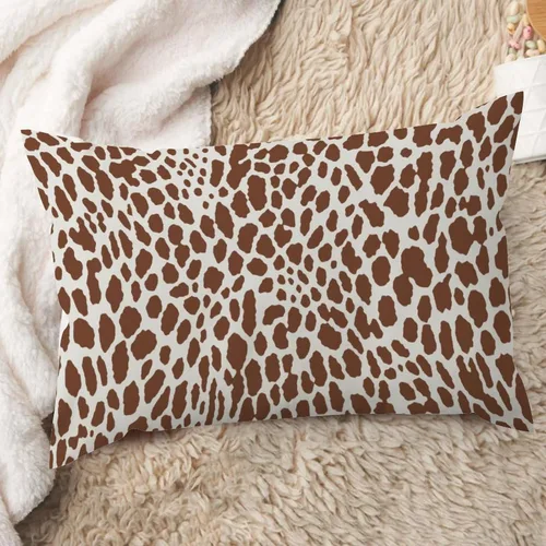 Miniatura 11 de ArogGeld Funda de almohada lumbar, estampado de guepardo verde, leopardo, estampado de leopardo, manchas de animales, almohada decorativa verde, A-17