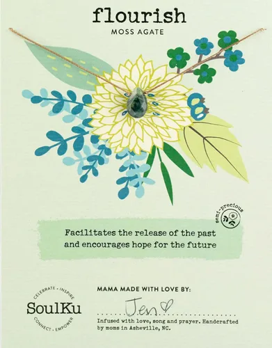 Miniatura 11 de SoulKu Collar hecho a mano, joyería de empoderamiento con cristal curativo, joyería inspiradora para mujeres, regalos para mamá y hermana, extensor