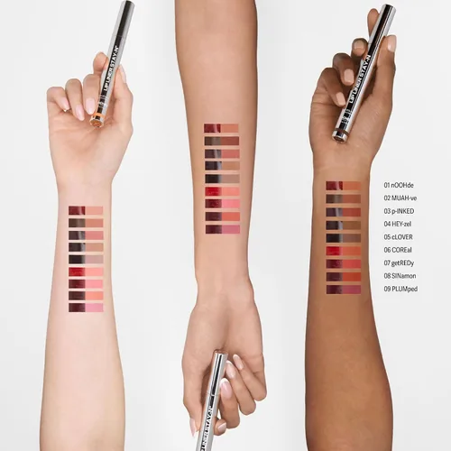 Miniatura 8 de Sacheu Lip Liner STAY-N Peel Off Lip Stain — Tinte labial impermeable de larga duración con ácido hialurónico y vitamina E — Acabado mate a prueba