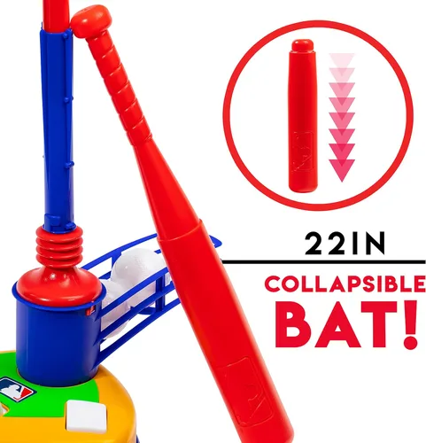 Miniatura 6 de Franklin Sports MLB Super Star Bateador 2 en 1