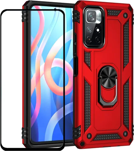 Miniatura 69 de Funda para Xiaomi redmi Note 12 Pro Plus 5G con protector de pantalla, soporte delgado protección militar a prueba de golpes Armor Defender Funda